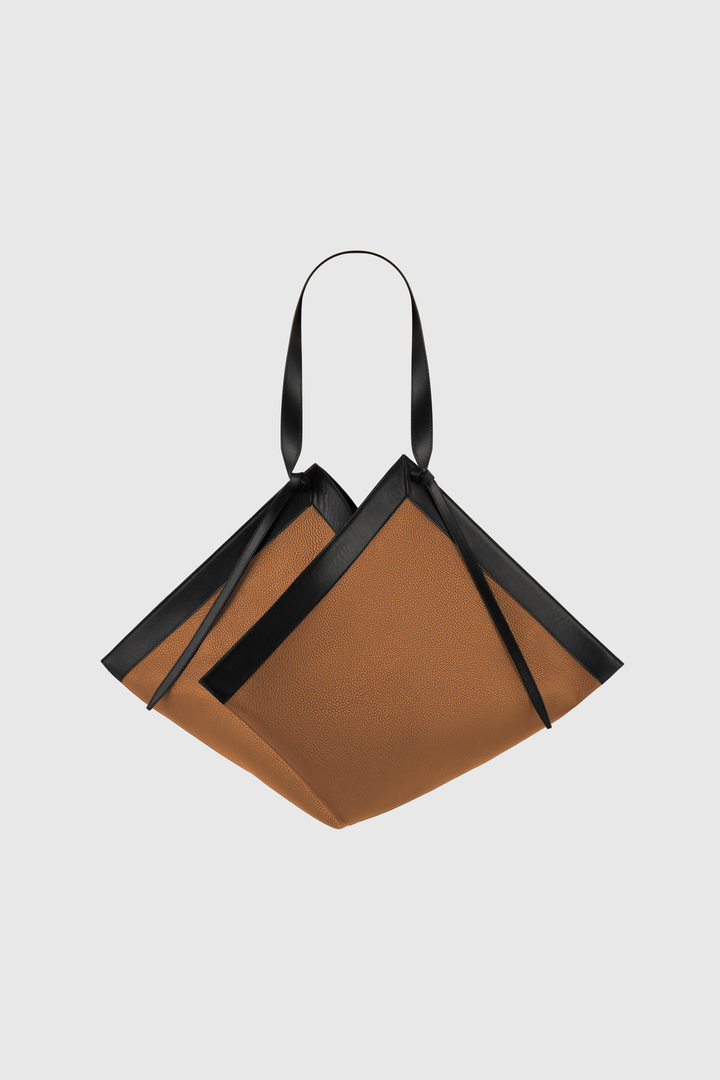 LARGE WONTON - HAZEL PEBBLE GRAINED LEATHER