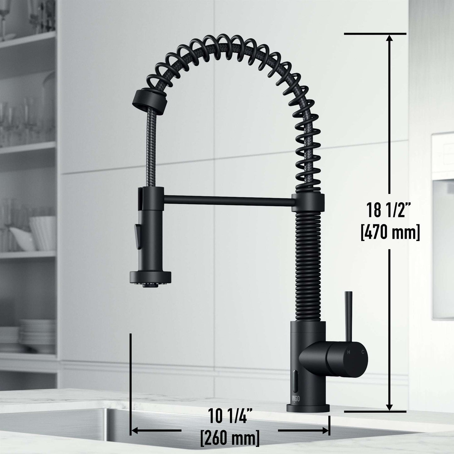Edison Touchless Pull-Down Kitchen Faucet