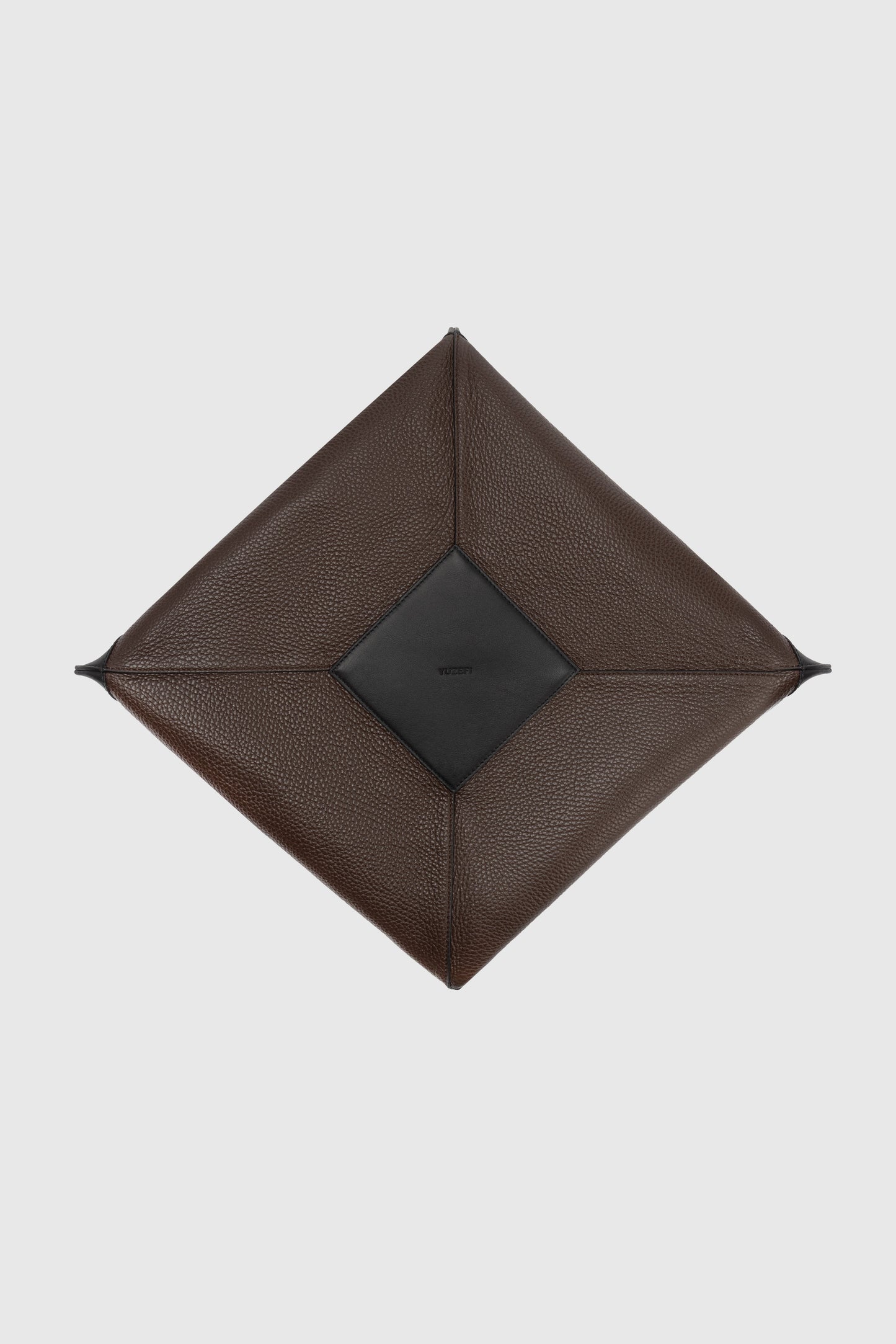 WONTON - ESPRESSO PEBBLE GRAINED LEATHER