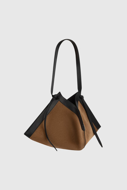 WONTON - COGNAC SUEDE